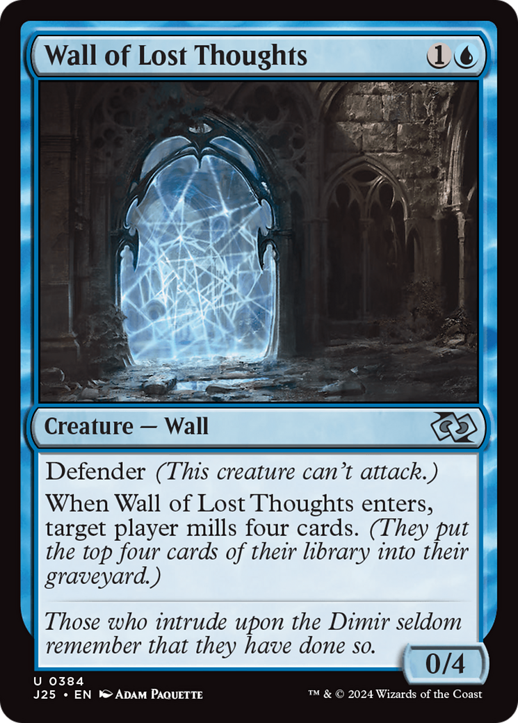 Wall of Lost Thoughts [Foundations Jumpstart] | Yard's Games Ltd