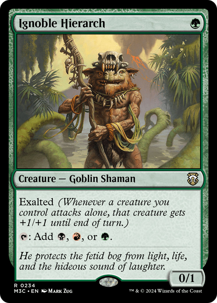 Ignoble Hierarch [Modern Horizons 3 Commander] | Yard's Games Ltd