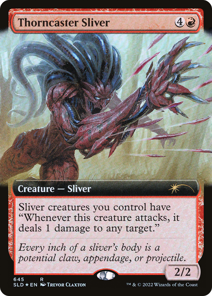 Thorncaster Sliver (Extended Art) [Secret Lair Drop Series] | Yard's Games Ltd