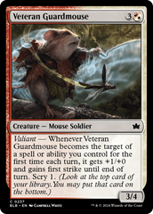 Veteran Guardmouse [Bloomburrow] | Yard's Games Ltd