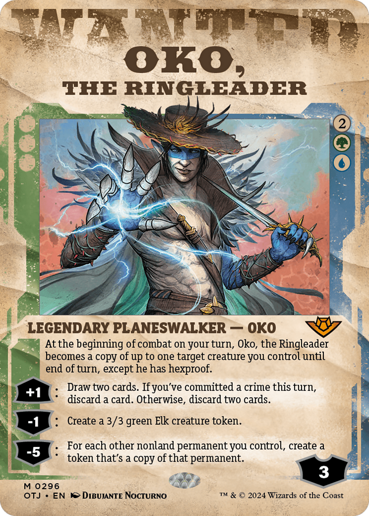 Oko, the Ringleader (Showcase) [Outlaws of Thunder Junction] | Yard's Games Ltd