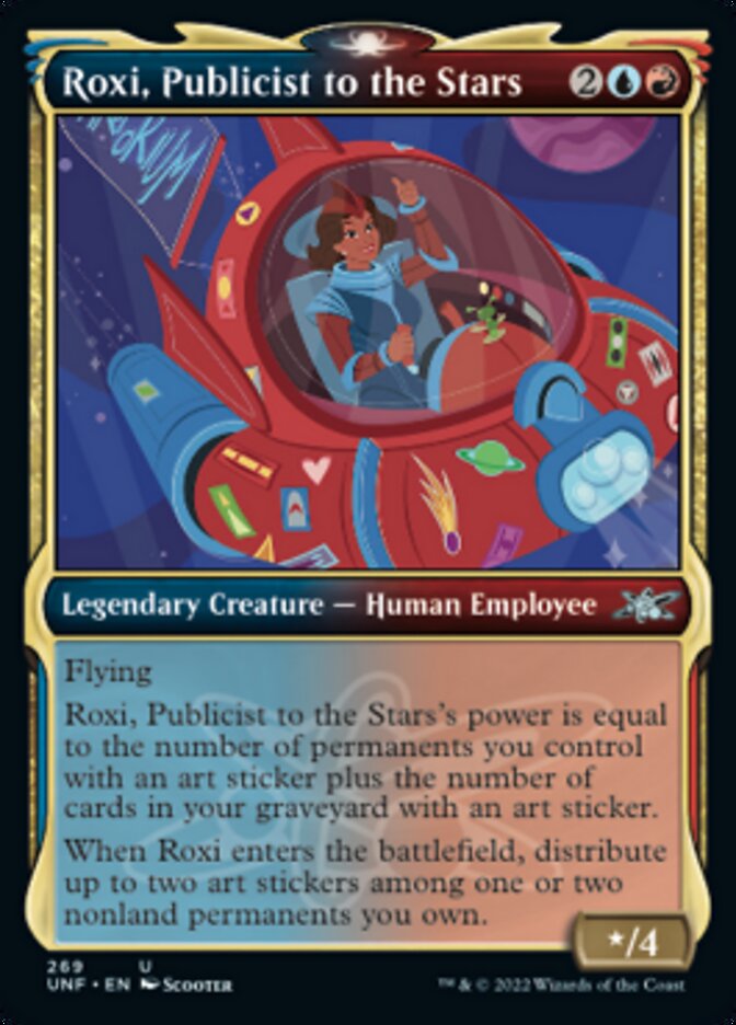 Roxi, Publicist to the Stars (Showcase) [Unfinity] | Yard's Games Ltd