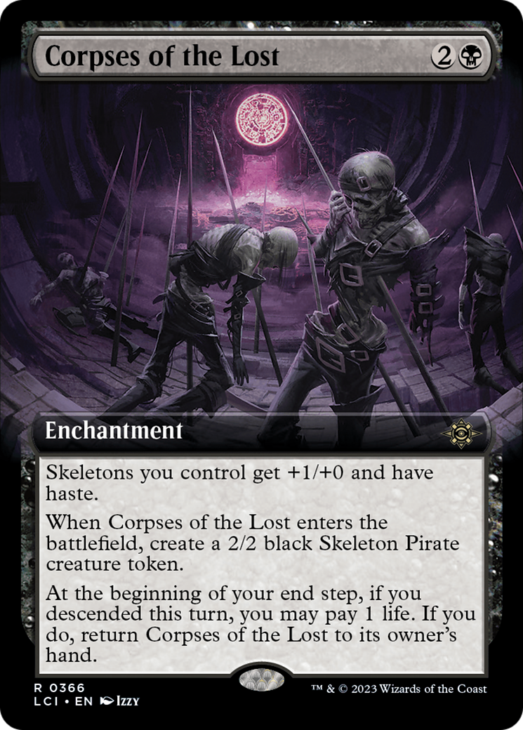 Corpses of the Lost (Extended Art) [The Lost Caverns of Ixalan] | Yard's Games Ltd