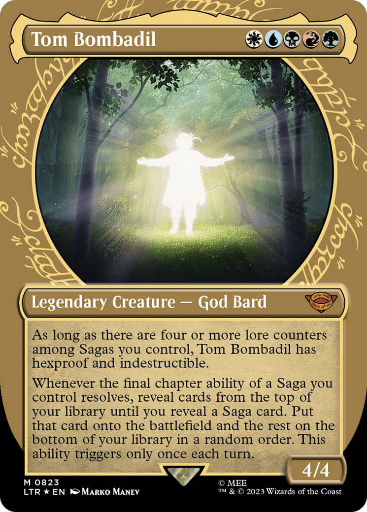 Tom Bombadil (Showcase) (Surge Foil) [The Lord of the Rings: Tales of Middle-Earth] | Yard's Games Ltd