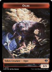 City's Blessing // Ogre Double-Sided Token [Commander Masters Tokens] | Yard's Games Ltd