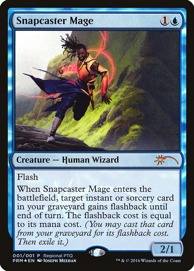 Snapcaster Mage (Regional PTQ) [Pro Tour Promos] | Yard's Games Ltd