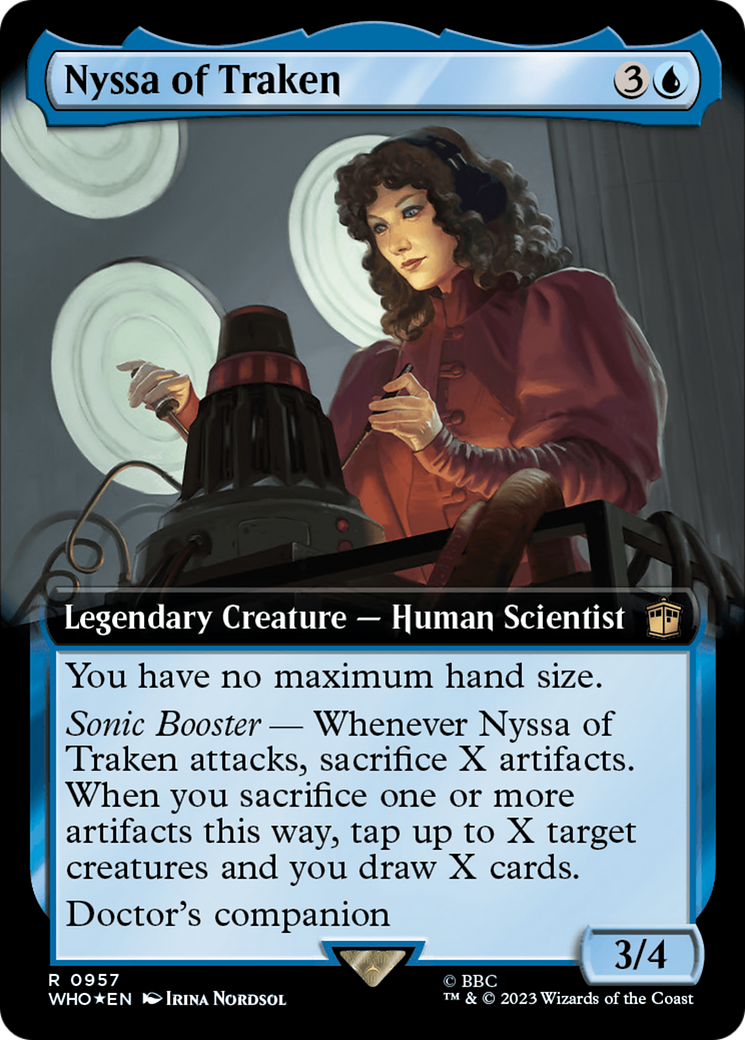 Nyssa of Traken (Extended Art) (Surge Foil) [Doctor Who] | Yard's Games Ltd