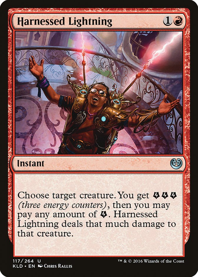 Harnessed Lightning [Kaladesh] | Yard's Games Ltd