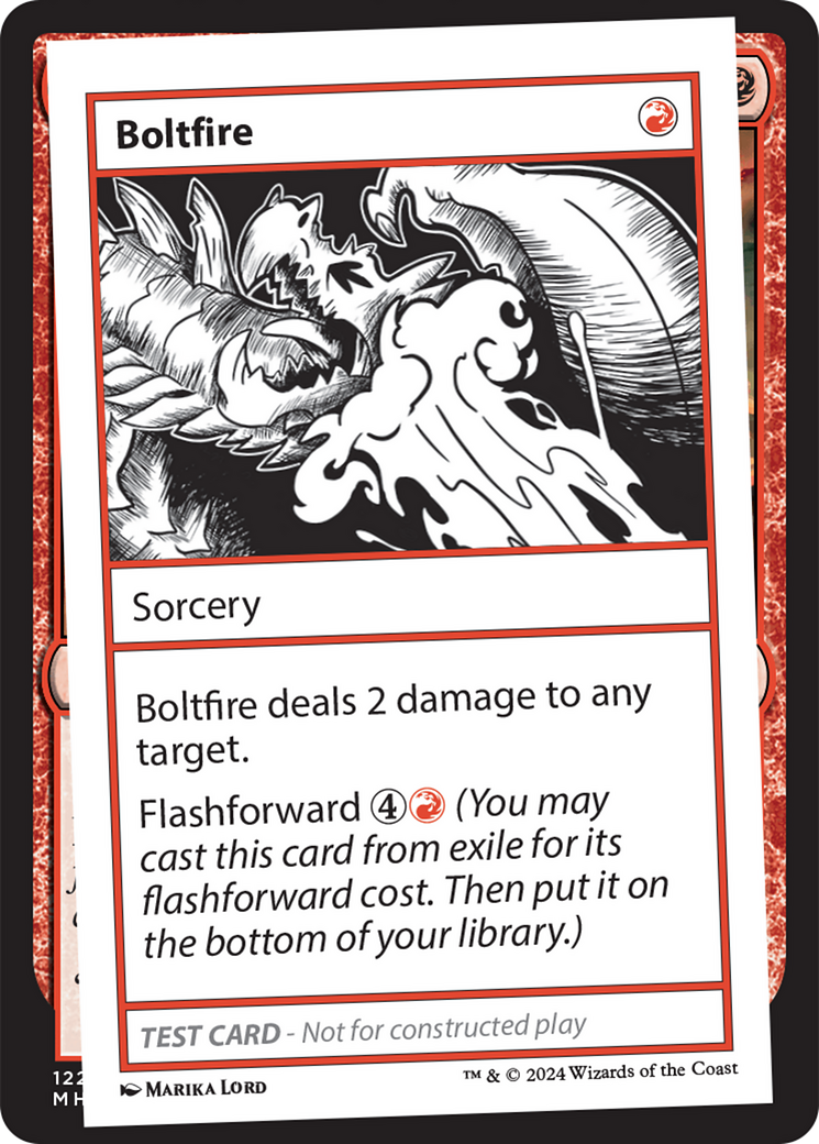 Boltfire [Mystery Booster 2 Playtest Cards] | Yard's Games Ltd