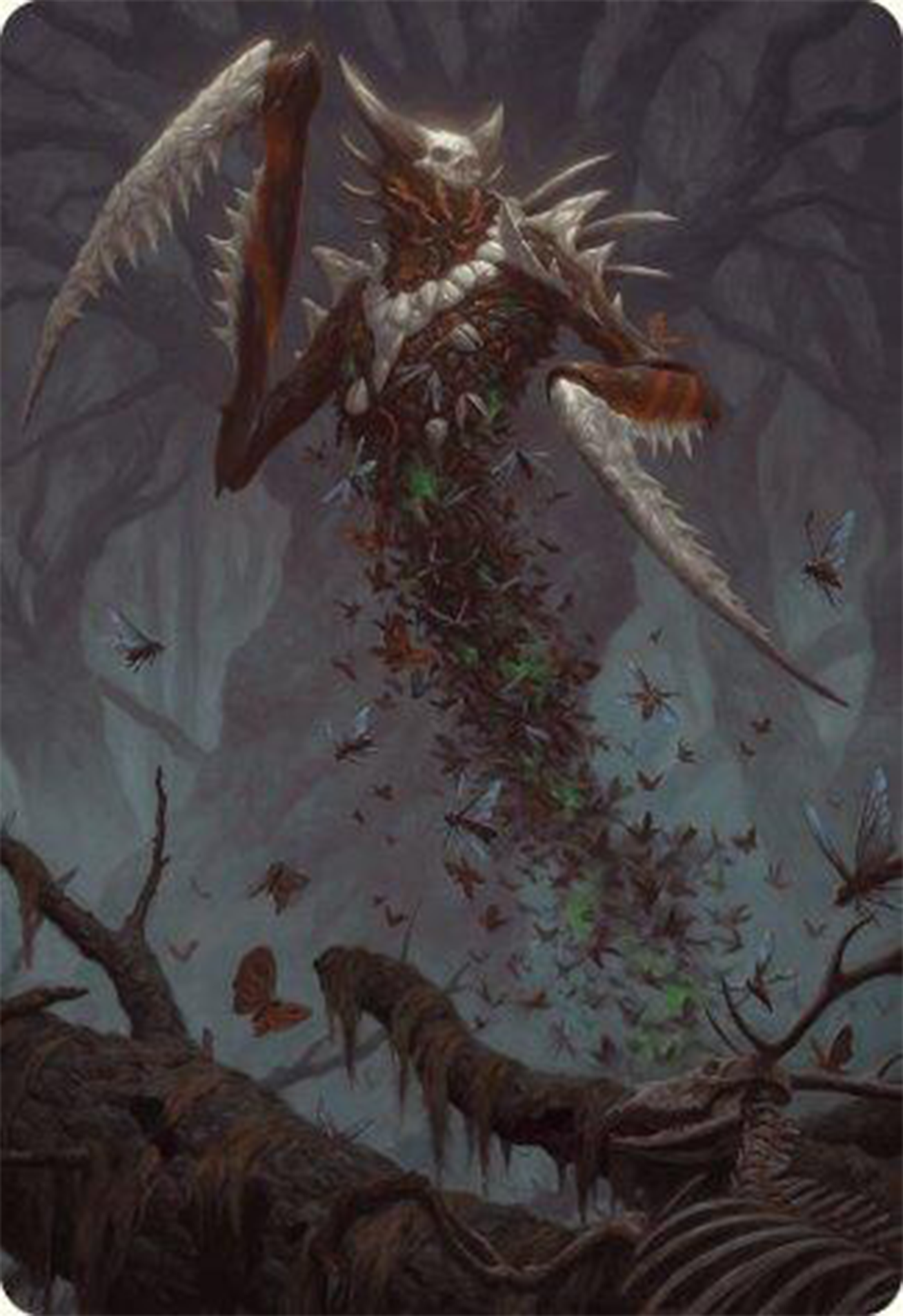 Grist, the Plague Swarm Art Card [Modern Horizons 3 Art Series] | Yard's Games Ltd