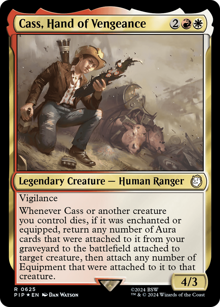 Cass, Hand of Vengeance (Surge Foil) [Fallout] | Yard's Games Ltd