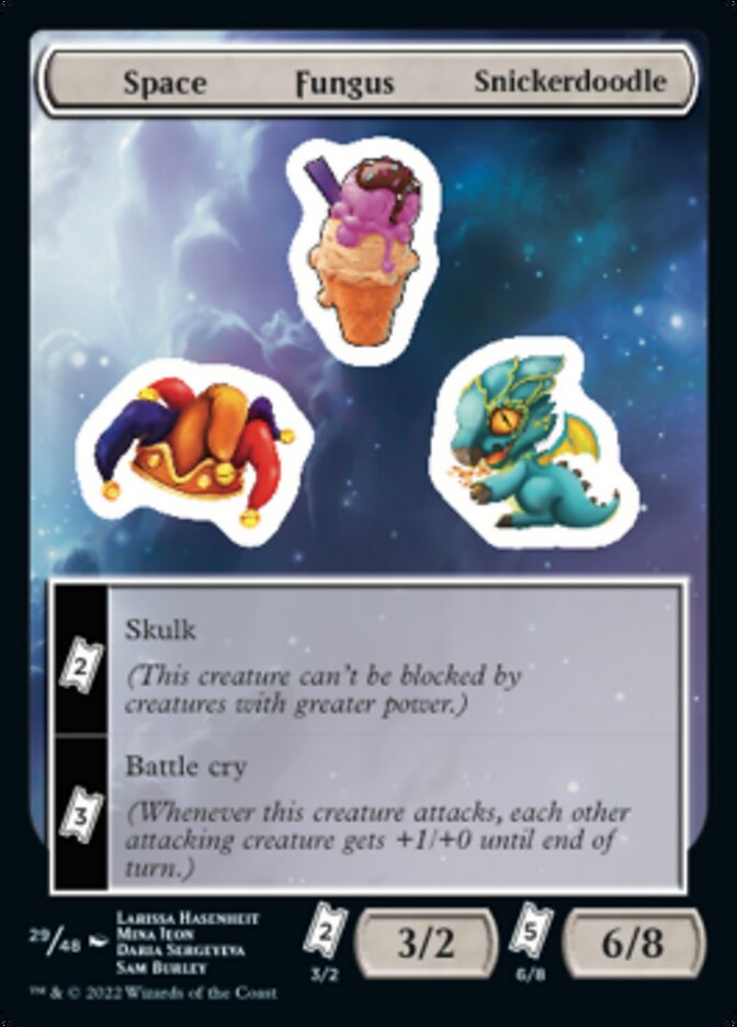 Space Fungus Snickerdoodle [Unfinity Stickers] | Yard's Games Ltd