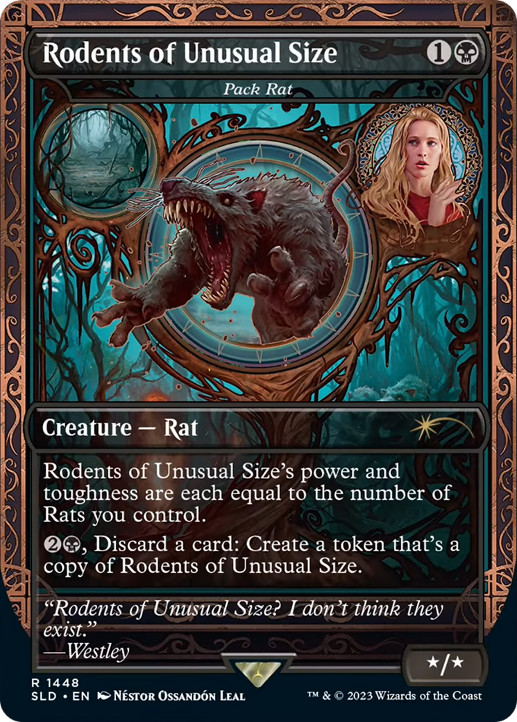 Rodents of Unusual Size - Pack Rat [Secret Lair Drop Series] | Yard's Games Ltd