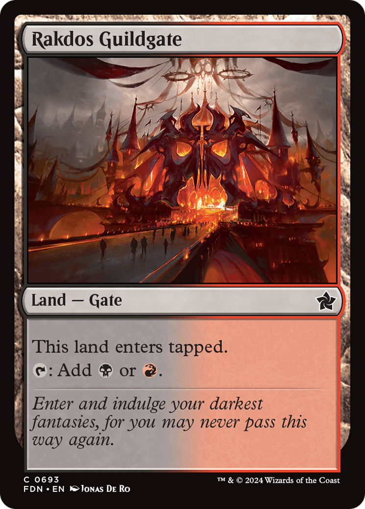 Rakdos Guildgate [Foundations] | Yard's Games Ltd