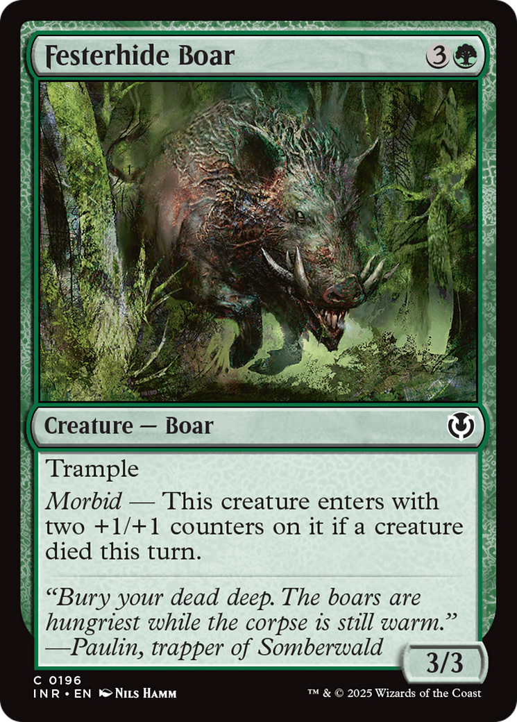 Festerhide Boar [Innistrad Remastered] | Yard's Games Ltd