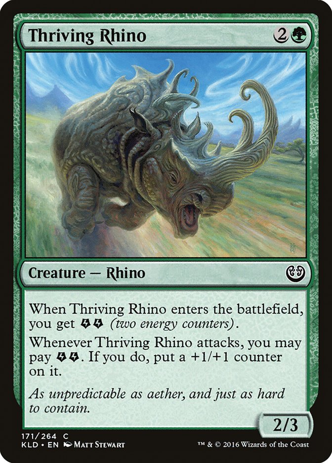 Thriving Rhino [Kaladesh] | Yard's Games Ltd