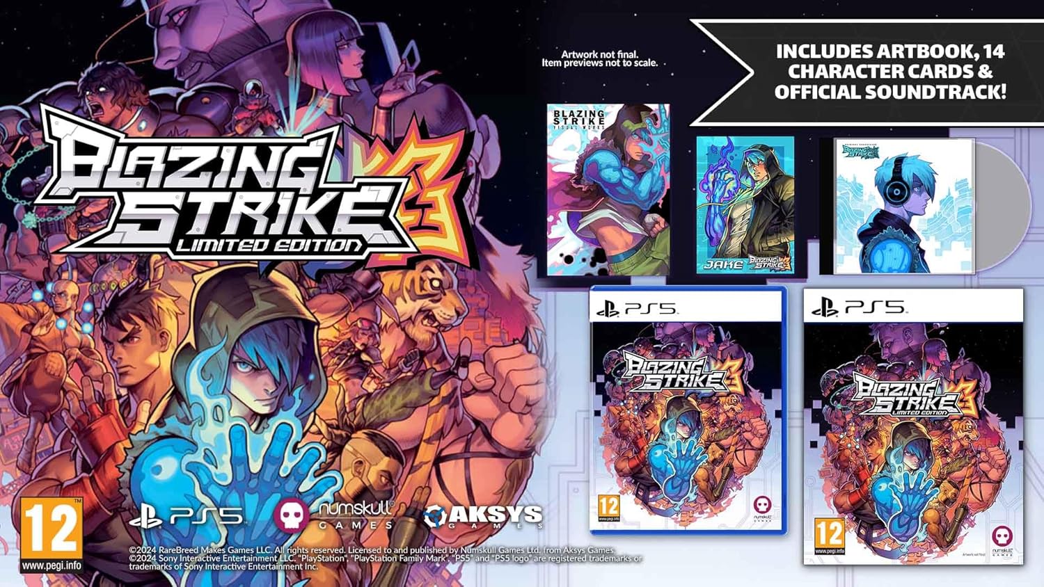 Blazing Strike Limited Edition - PS5 [New] | Yard's Games Ltd