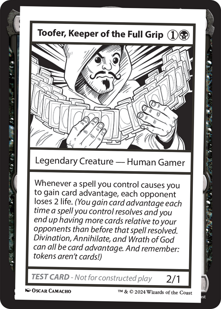 Toofer, Keeper of the Full Grip [Mystery Booster 2 Playtest Cards] | Yard's Games Ltd