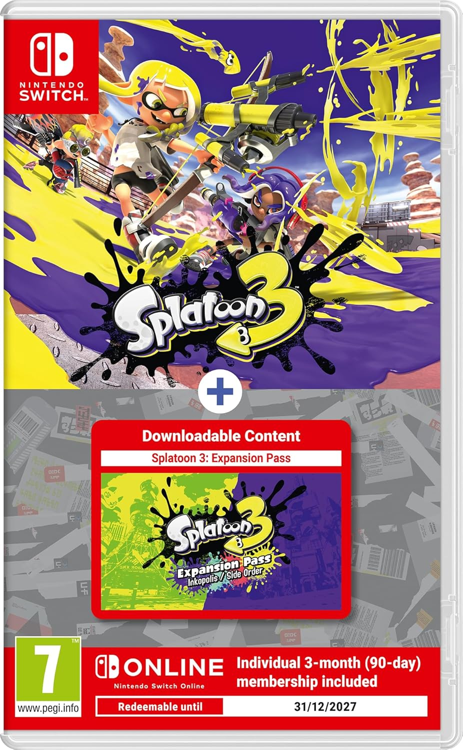 Splatoon 3 + Expansion Pass - Switch [New] | Yard's Games Ltd