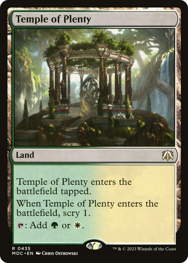 Temple of Plenty [March of the Machine Commander] | Yard's Games Ltd