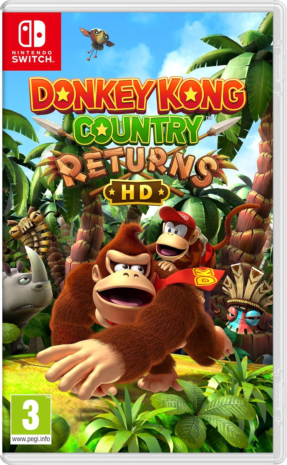 Donkey Kong Country Returns HD - Switch [New] | Yard's Games Ltd