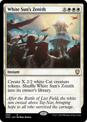 White Sun's Zenith [Phyrexia: All Will Be One Commander] | Yard's Games Ltd