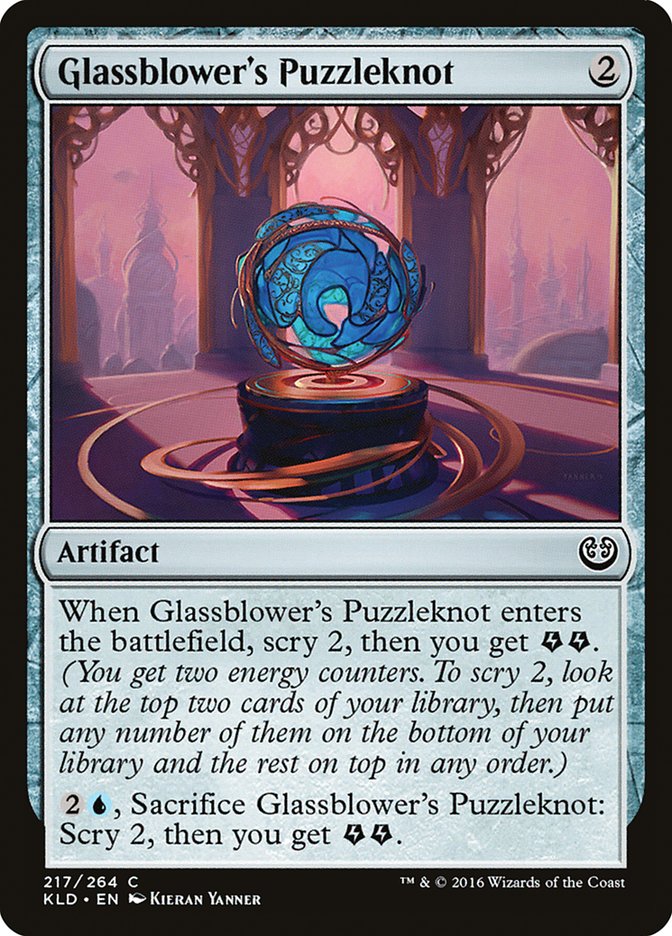 Glassblower's Puzzleknot [Kaladesh] | Yard's Games Ltd