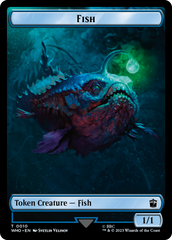 Fish // Alien Insect Double-Sided Token [Doctor Who Tokens] | Yard's Games Ltd