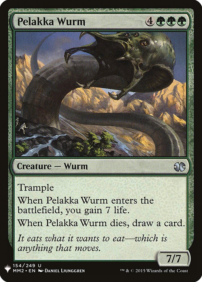 Pelakka Wurm [Mystery Booster] | Yard's Games Ltd