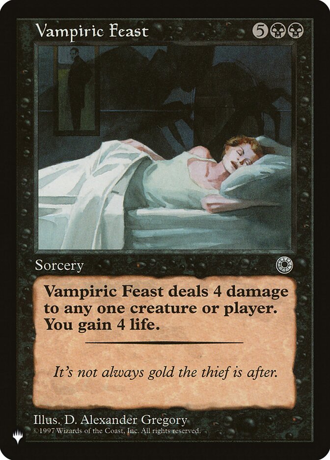 Vampiric Feast [The List] | Yard's Games Ltd