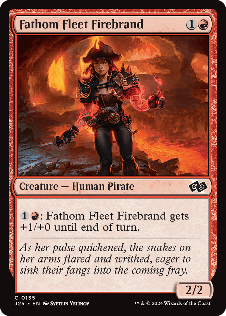 Fathom Fleet Firebrand [Foundations Jumpstart] | Yard's Games Ltd