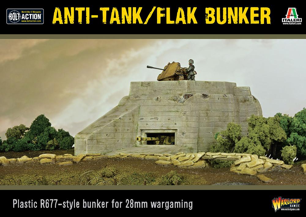 Bolt Action: Anti-Tank Flak Bunker [New] | Yard's Games Ltd