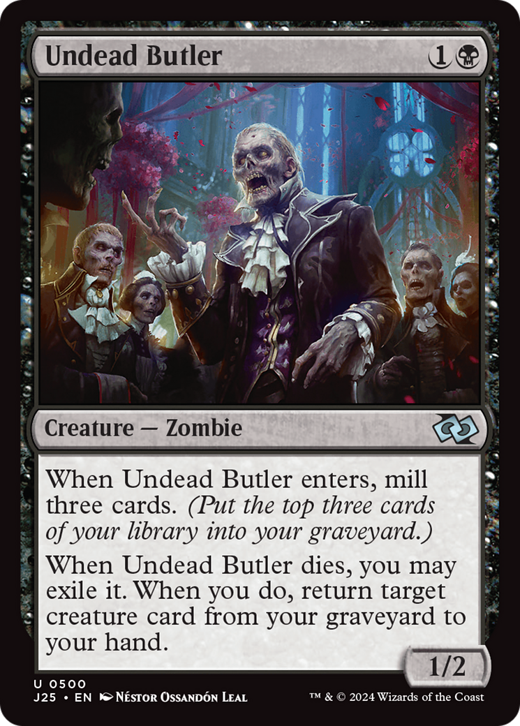 Undead Butler [Foundations Jumpstart] | Yard's Games Ltd