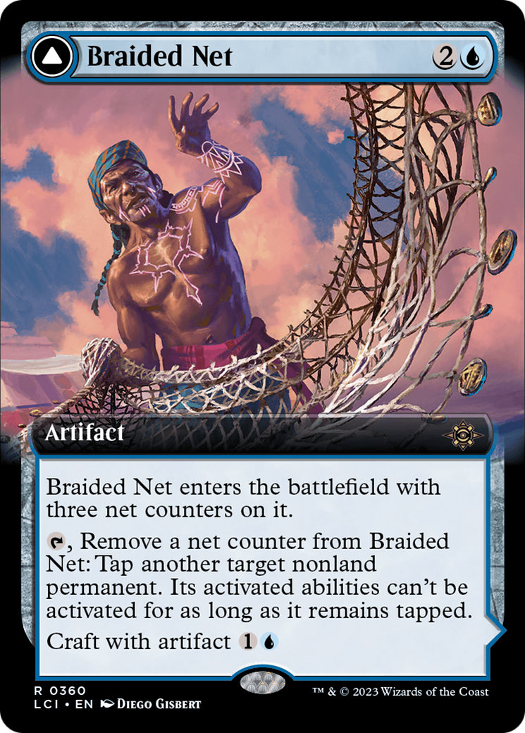 Braided Net // Braided Quipu (Extended Art) [The Lost Caverns of Ixalan] | Yard's Games Ltd