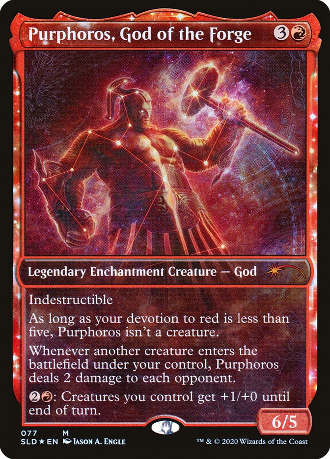 Purphoros, God of the Forge [Secret Lair Drop Series] | Yard's Games Ltd