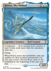 Yorion, Sky Nomad (White Border) [Mystery Booster 2] | Yard's Games Ltd