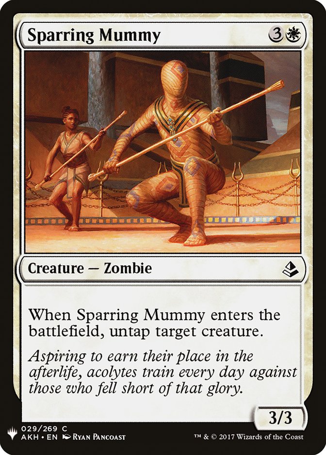 Sparring Mummy [Mystery Booster] | Yard's Games Ltd