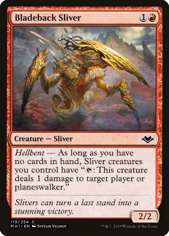 Bladeback Sliver [Modern Horizons] | Yard's Games Ltd