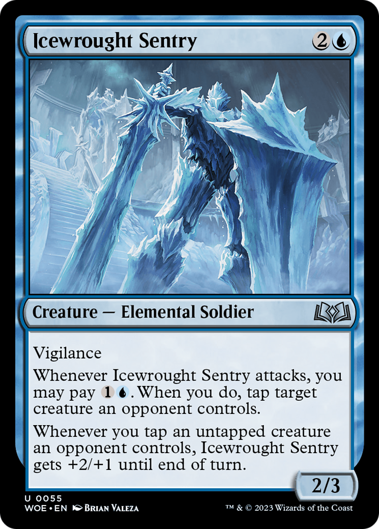 Icewrought Sentry [Wilds of Eldraine] | Yard's Games Ltd