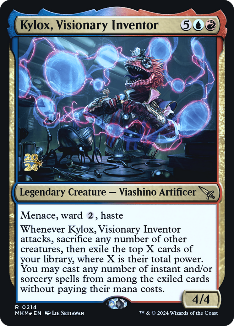 Kylox, Visionary Inventor [Murders at Karlov Manor Prerelease Promos] | Yard's Games Ltd