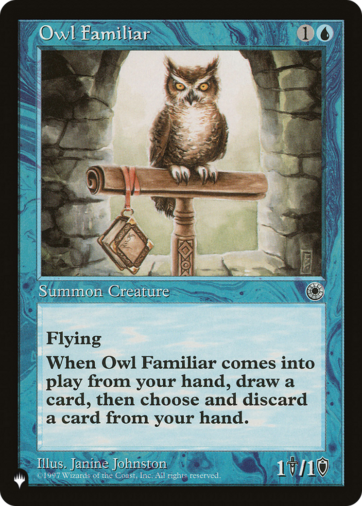 Owl Familiar [The List] | Yard's Games Ltd