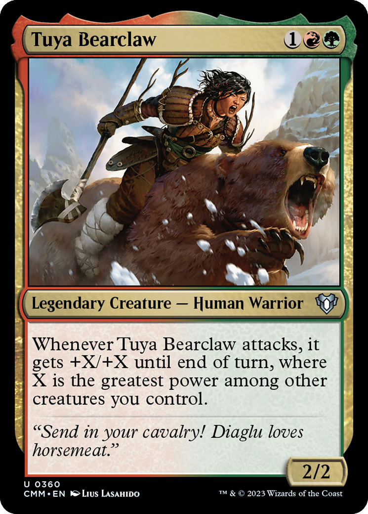 Tuya Bearclaw [Commander Masters] | Yard's Games Ltd