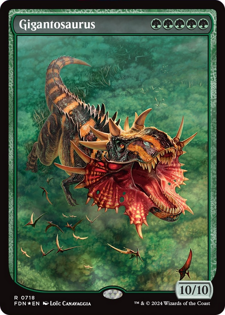 Gigantosaurus (Full Art) [Foundations] | Yard's Games Ltd