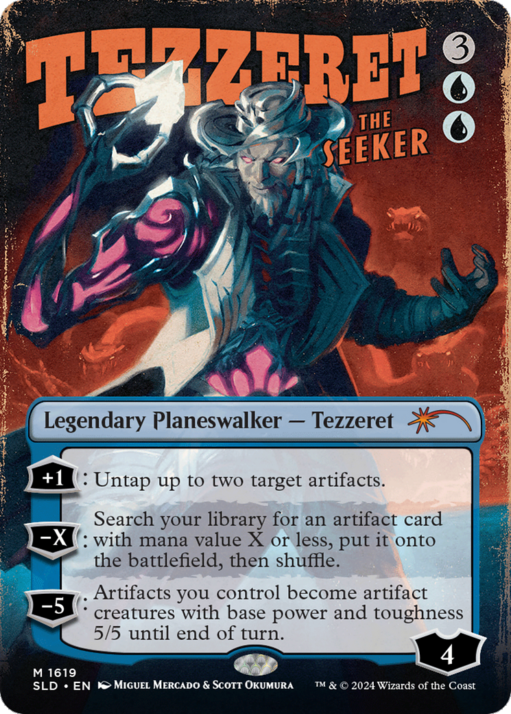 Tezzeret the Seeker (1619) [Secret Lair Drop Series] | Yard's Games Ltd