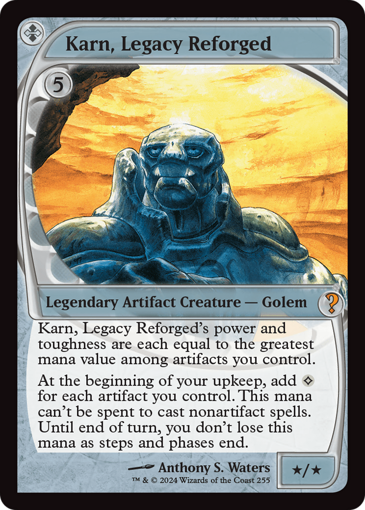 Karn, Legacy Reforged (Future Sight) [Mystery Booster 2] | Yard's Games Ltd