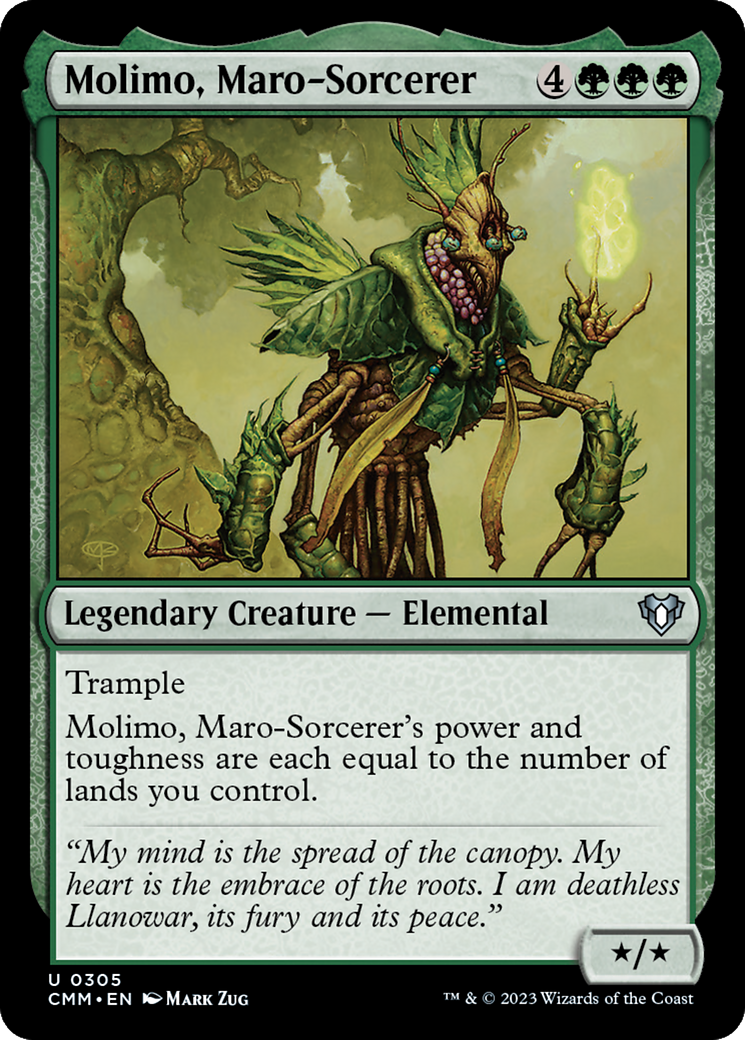 Molimo, Maro-Sorcerer [Commander Masters] | Yard's Games Ltd