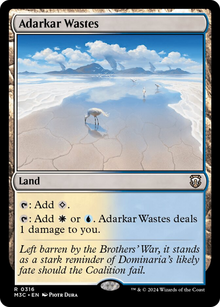 Adarkar Wastes [Modern Horizons 3 Commander] | Yard's Games Ltd