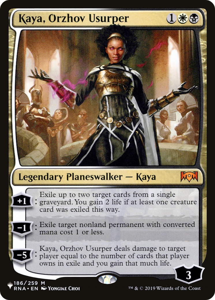 Kaya, Orzhov Usurper [The List] | Yard's Games Ltd