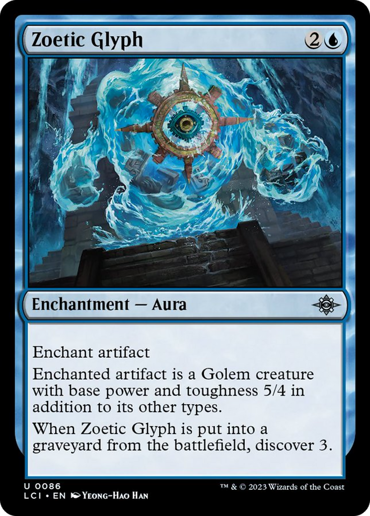 Zoetic Glyph [The Lost Caverns of Ixalan] | Yard's Games Ltd