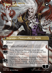 Sorin of House Markov // Sorin, Ravenous Neonate (Borderless) [Modern Horizons 3] | Yard's Games Ltd